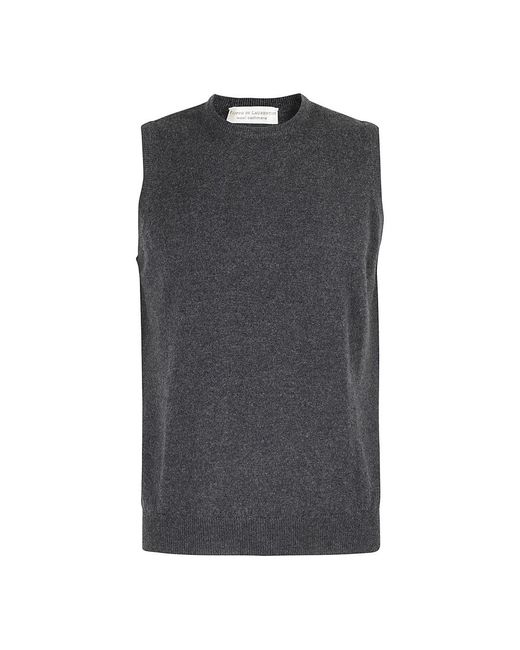 FILIPPO DE LAURENTIIS Gray Round-Neck Knitwear for men