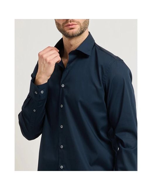 Bugatti Casual Shirts in Blue für Herren