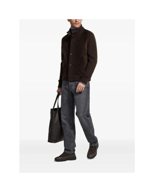 Zegna Oasi Cashmere Blouson in Black für Herren