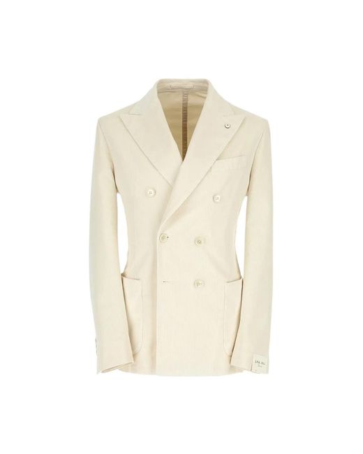 L.b.m. 1911 Natural Blazers for men