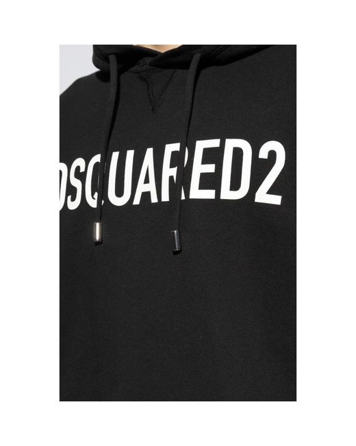 DSquared² Hoodie mit logo in Black für Herren