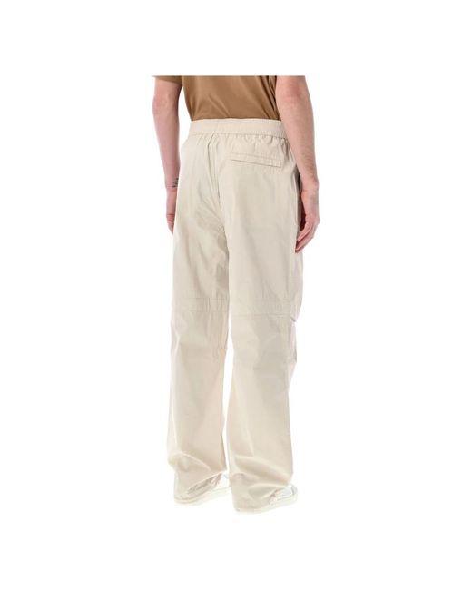 Burberry Natural Wide Trousers for men