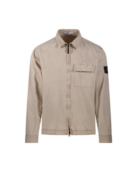 Stone Island Natural Light Jackets for men