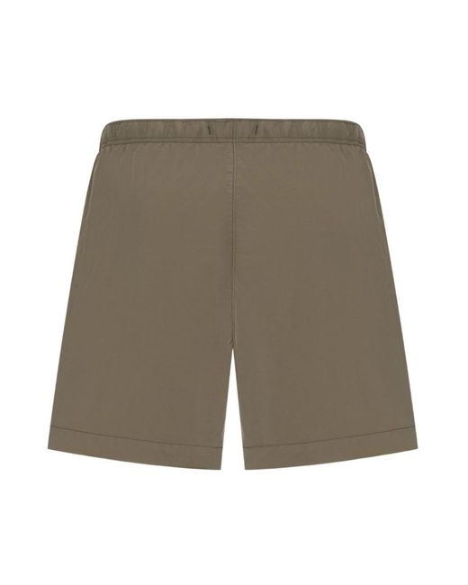 C P Company Gray Casual Shorts for men