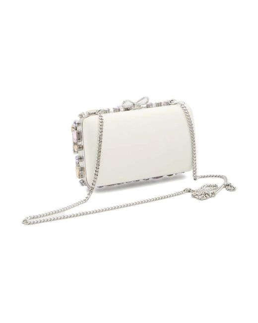Self-Portrait White Clutches