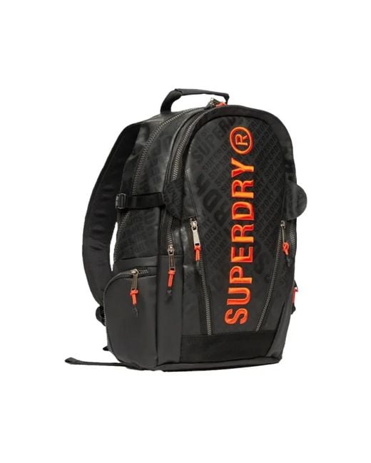 Superdry Black Backpacks for men