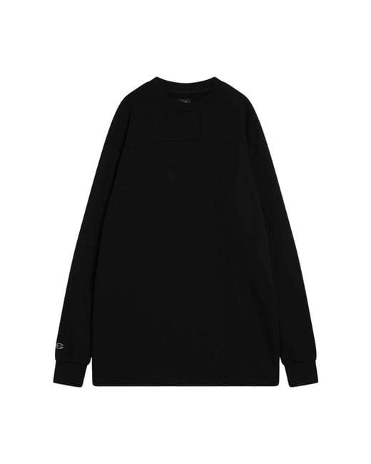 Rick Owens Black Sweatshirts for men
