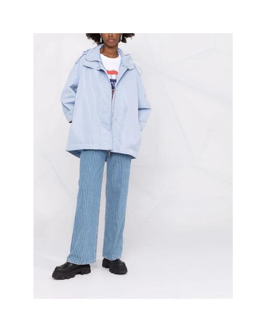 Stella McCartney Blue Parkas
