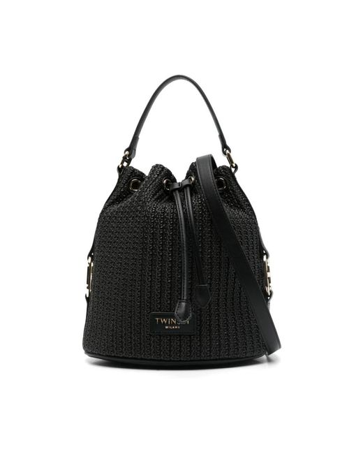 Bucket Bags Twinset de color Black