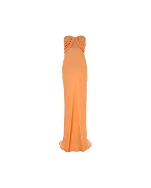 Ermanno Scervino Orange Gowns