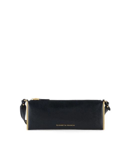 Elisabetta Franchi Black Shoulder Bags