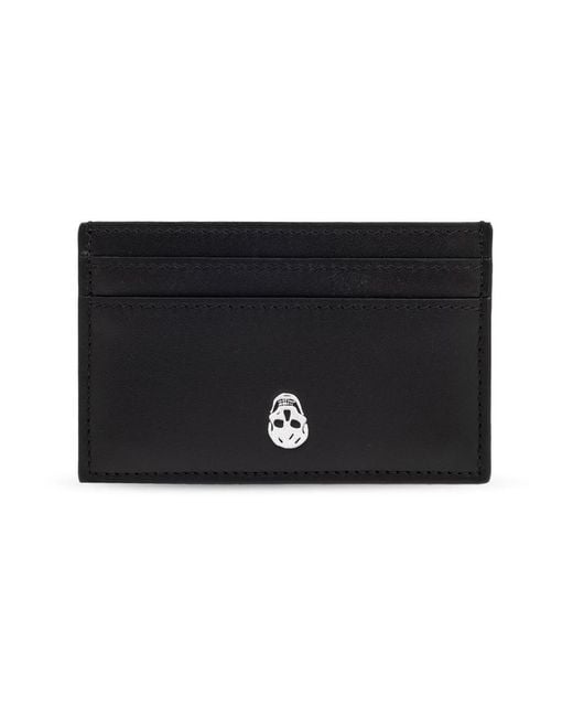 McQueen Black Wallets & Cardholders for men