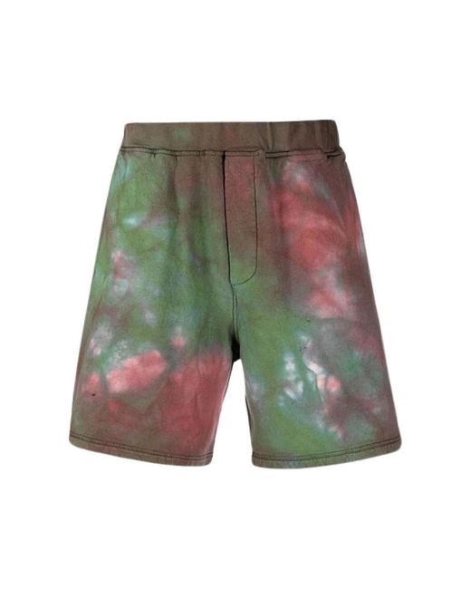 DSquared² Green Casual Shorts for men