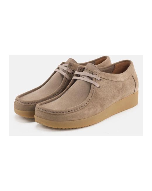 Nature Footwear Lace-Up Boots in het Brown