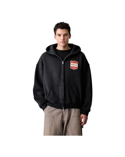 Rhude Zip-Throughs in het Black voor heren