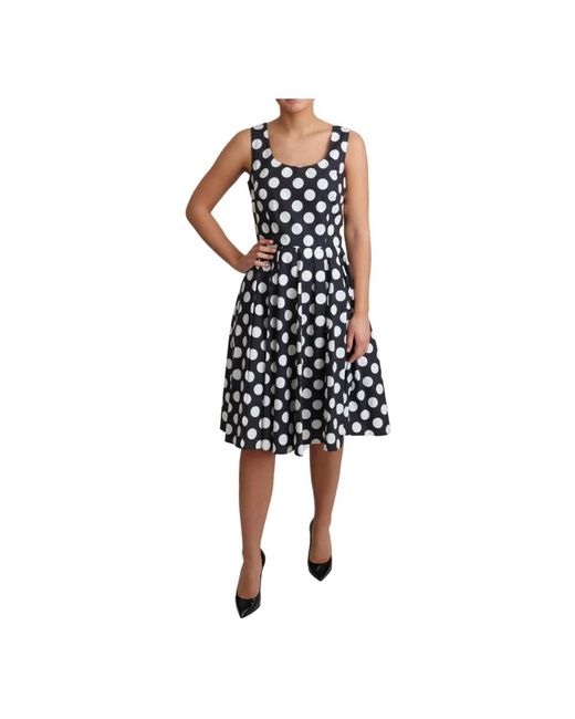 Dolce & Gabbana Black Midi Dresses