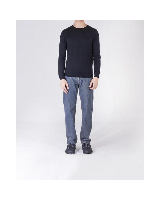Karl Lagerfeld Maglia Basic in Blue für Herren