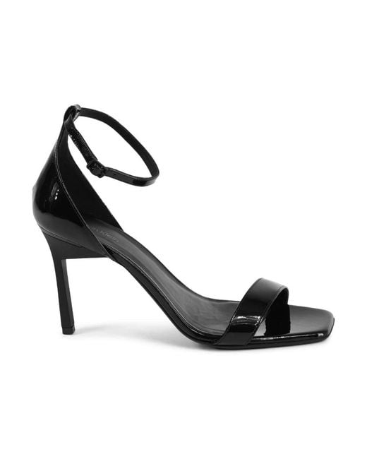 Calvin Klein Black High Heel Sandals