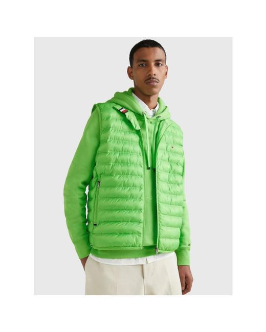 Tommy Hilfiger Green Waistcoats for men