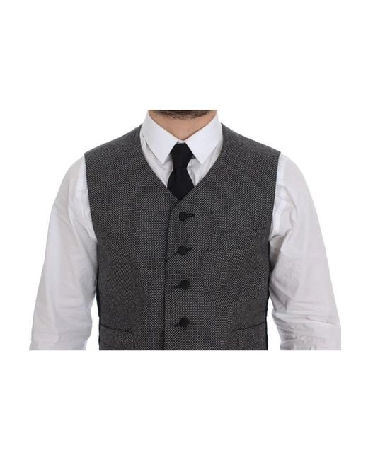 Dolce & Gabbana Gray Suits for men