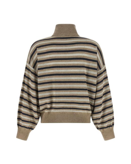 Brunello Cucinelli Green Turtlenecks