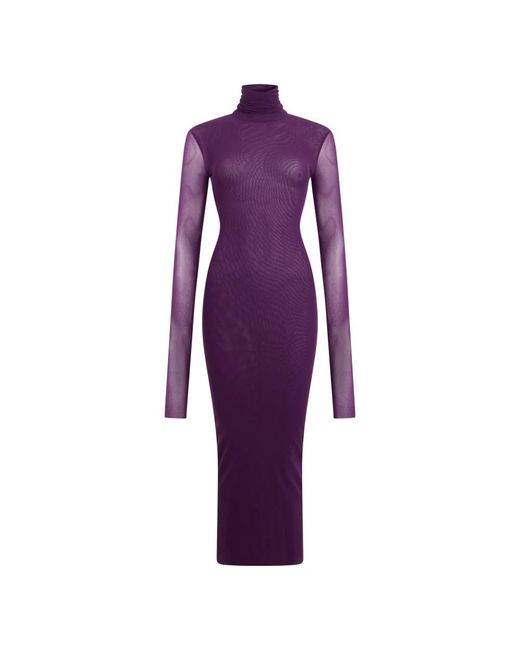 Philosophy Di Lorenzo Serafini Purple Maxi Dresses