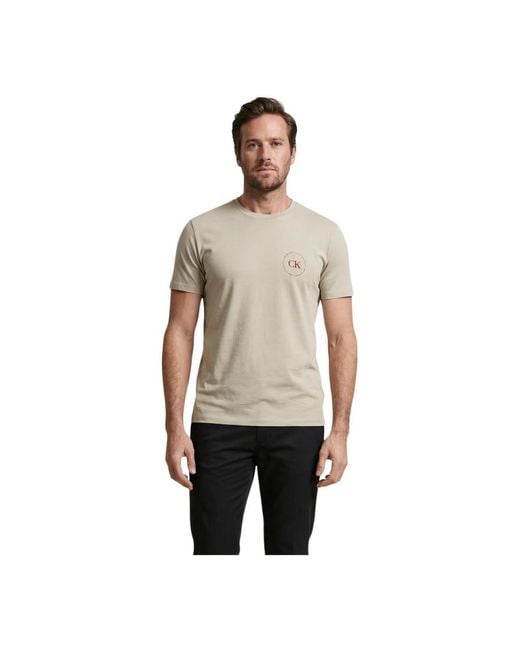 Calvin Klein Natural T-Shirts for men