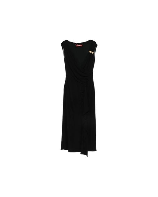 Max Mara Black Midi Dresses