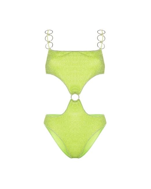 Oseree Green One-Piece