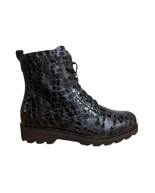 Remonte Black Schnürstiefel