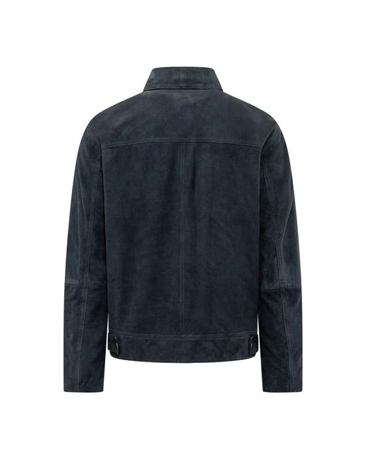 Amaranto Giacca in het Blue voor heren