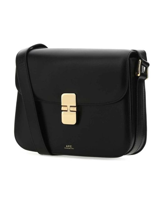 A.P.C. Black Cross Body Bags