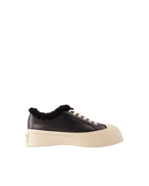 Marni Black Lace Pablo Sneakers