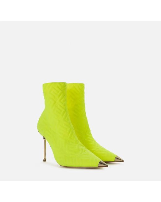 Elisabetta Franchi Green Heeled Boots