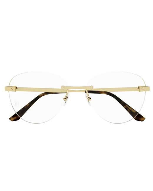 Cartier Metallic Glasses