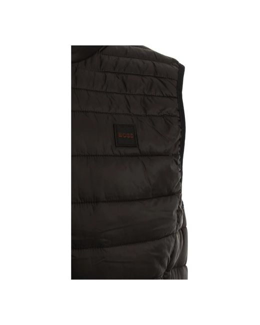 Vests Boss pour homme en coloris Black