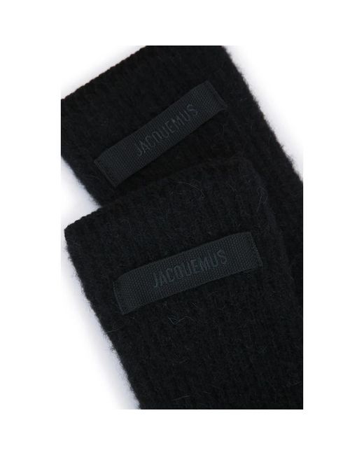 Gloves di Jacquemus in Black da Uomo
