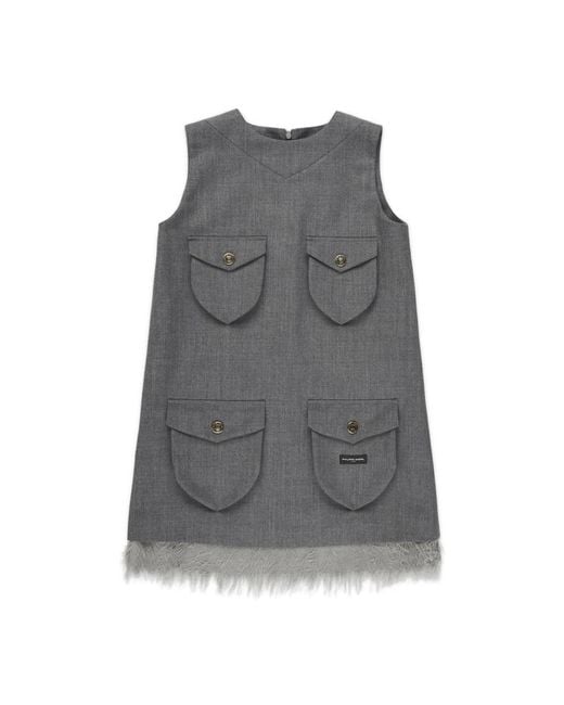 Short Dresses di Philippe Model in Gray