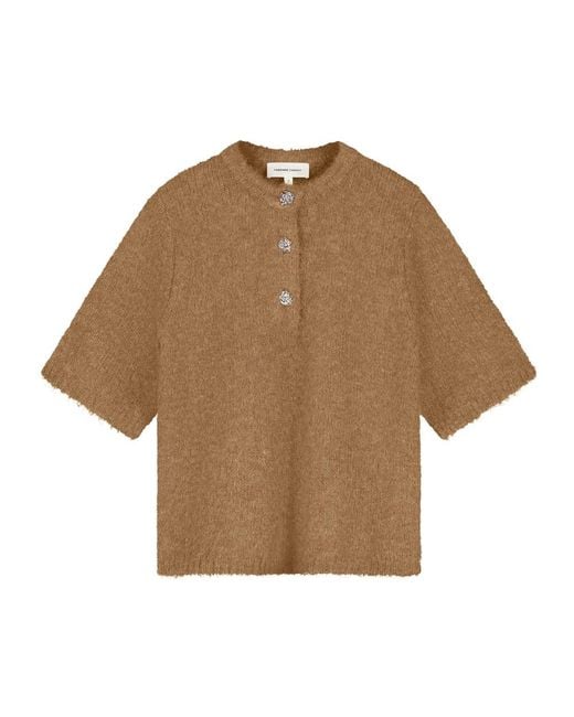 FABIENNE CHAPOT Brown Coco Pullover