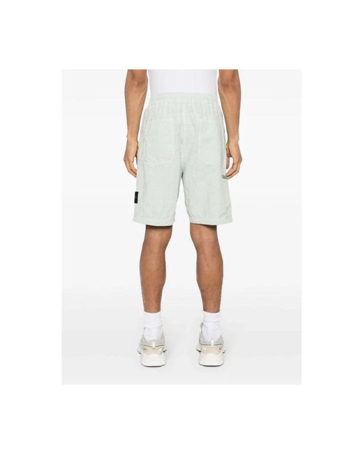 Shorts > casual shorts Stone Island pour homme en coloris White