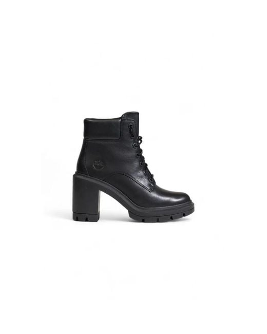 Timberland Black Heeled Boots