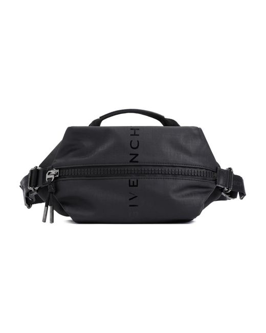 Givenchy Black Belt Bags for men