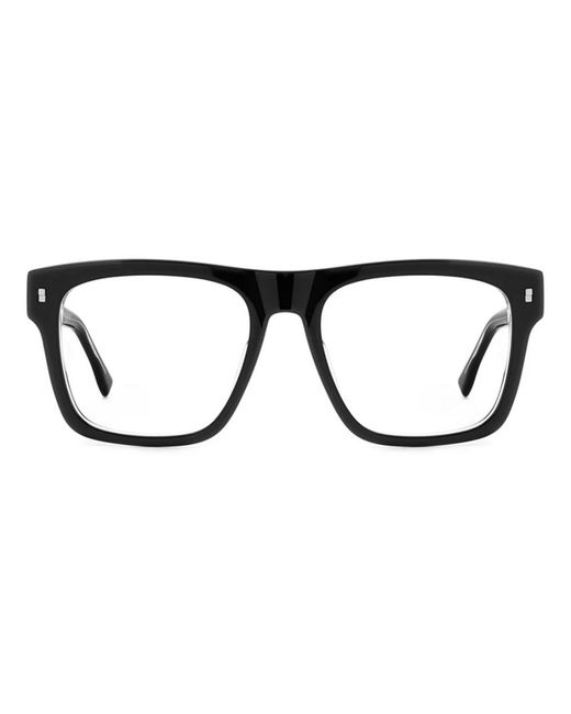 DSquared² Icon 0018 Optische Brille in Black für Herren