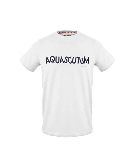 T-camicie di Aquascutum in White da Uomo