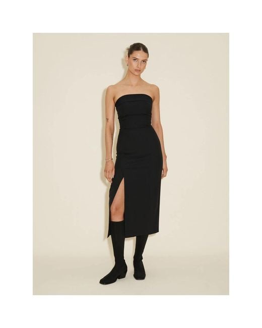 Holzweiler Black Midi Dresses