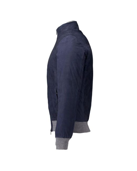 Bomber Jackets Barba Napoli de hombre de color Blue