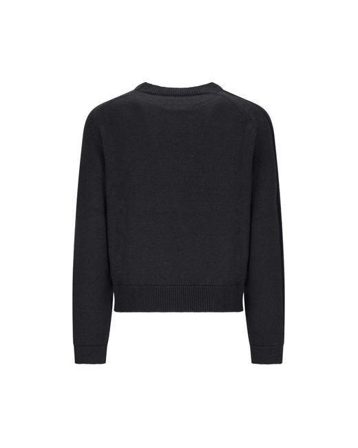 Our Legacy Black Round-Neck Knitwear for men