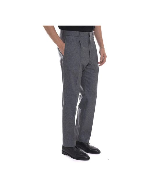 hindustrie Blue Slim-Fit Trousers for men