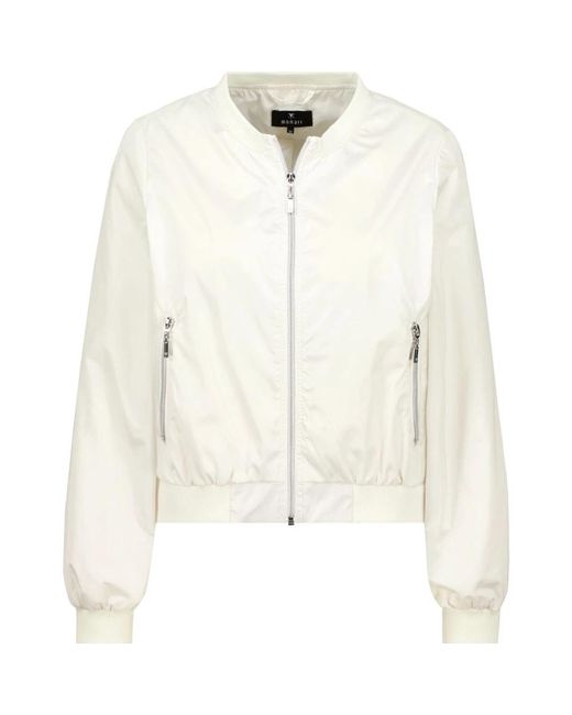 Bomber Jackets di Monari in White
