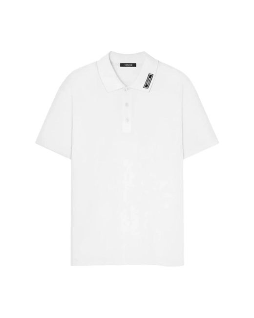 Versace White Polo Shirts for men